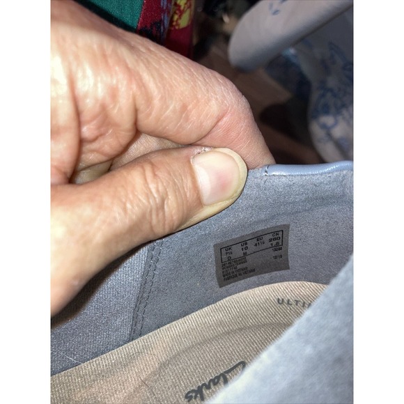 NEW Clarks Womens Size 10M Marie Sail Gray Suede Loafer Leather Shoes Casual - Picture 8 of 9